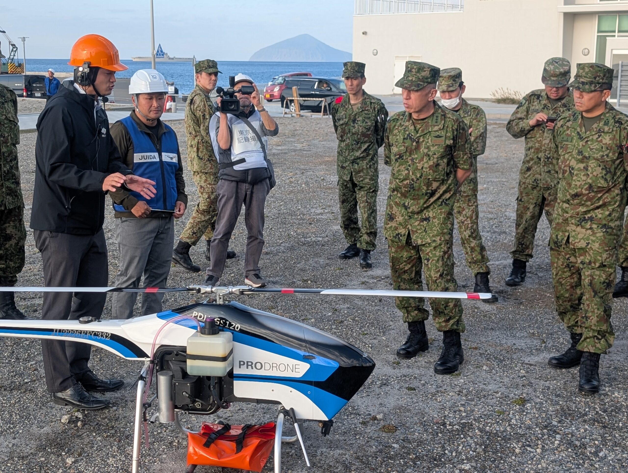 防衛省主催「令和7年度離島統合防災訓練（RIDEX）」に参加 - PRODRONE